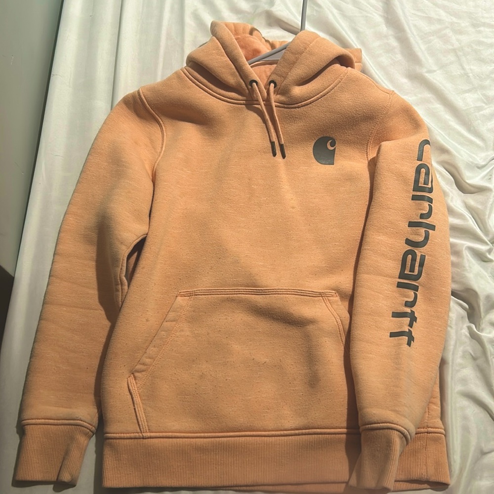 size small women’s carhartt hoodie